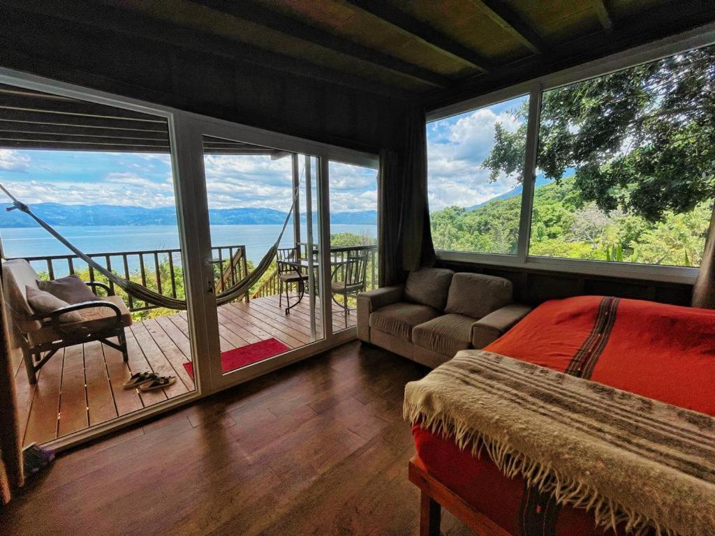 Refugio Del Volcan Casitas San Pedro La Laguna Exterior foto